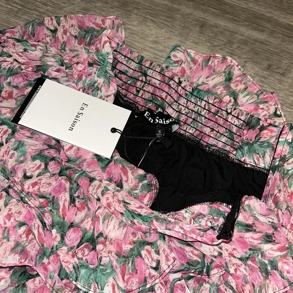 En Saison Lyra Tiered Midi Skirt - Picture 8 of 10